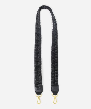 The Fishtail Braid Strap - Black