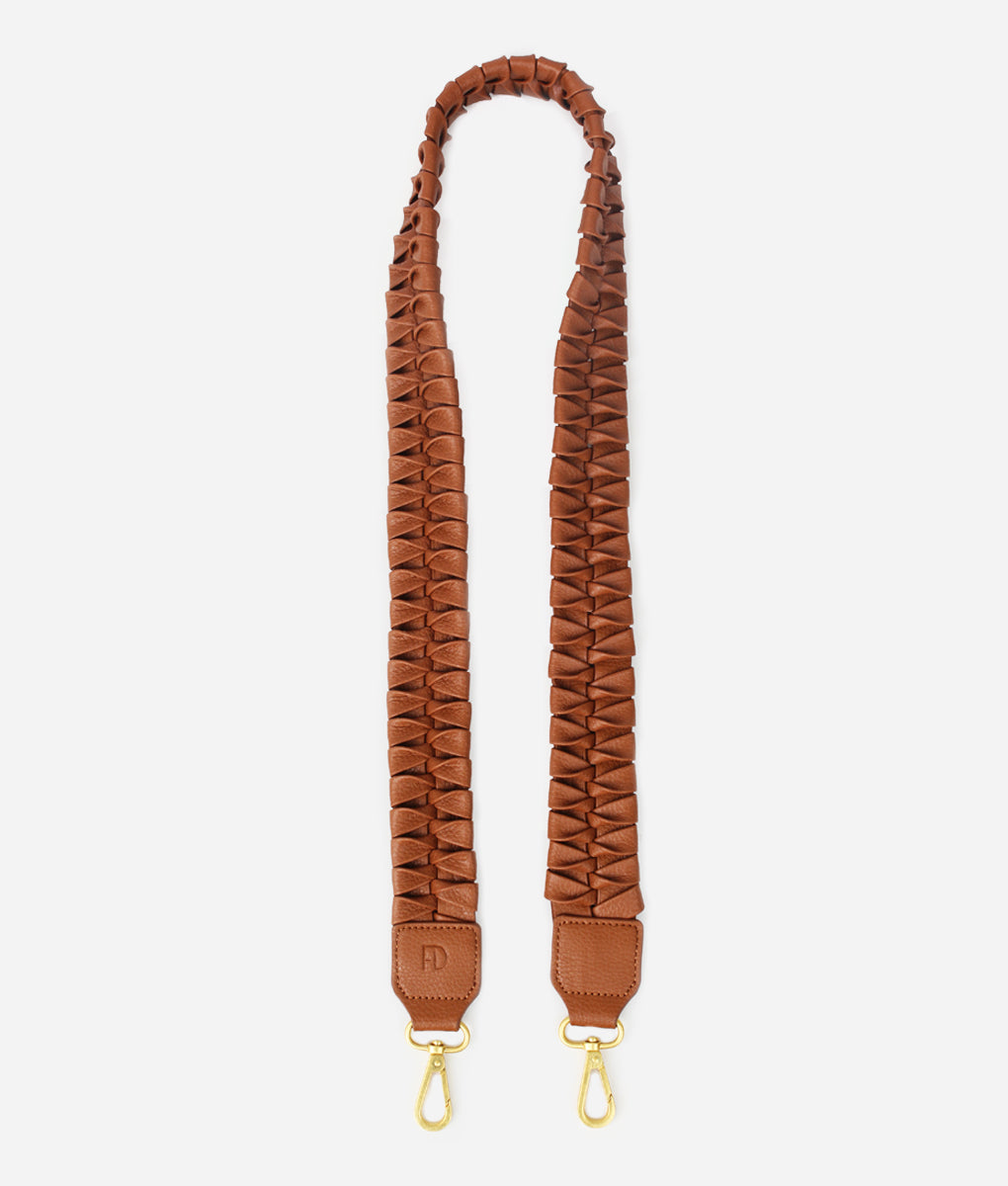 The Fishtail Braid Strap – Brown