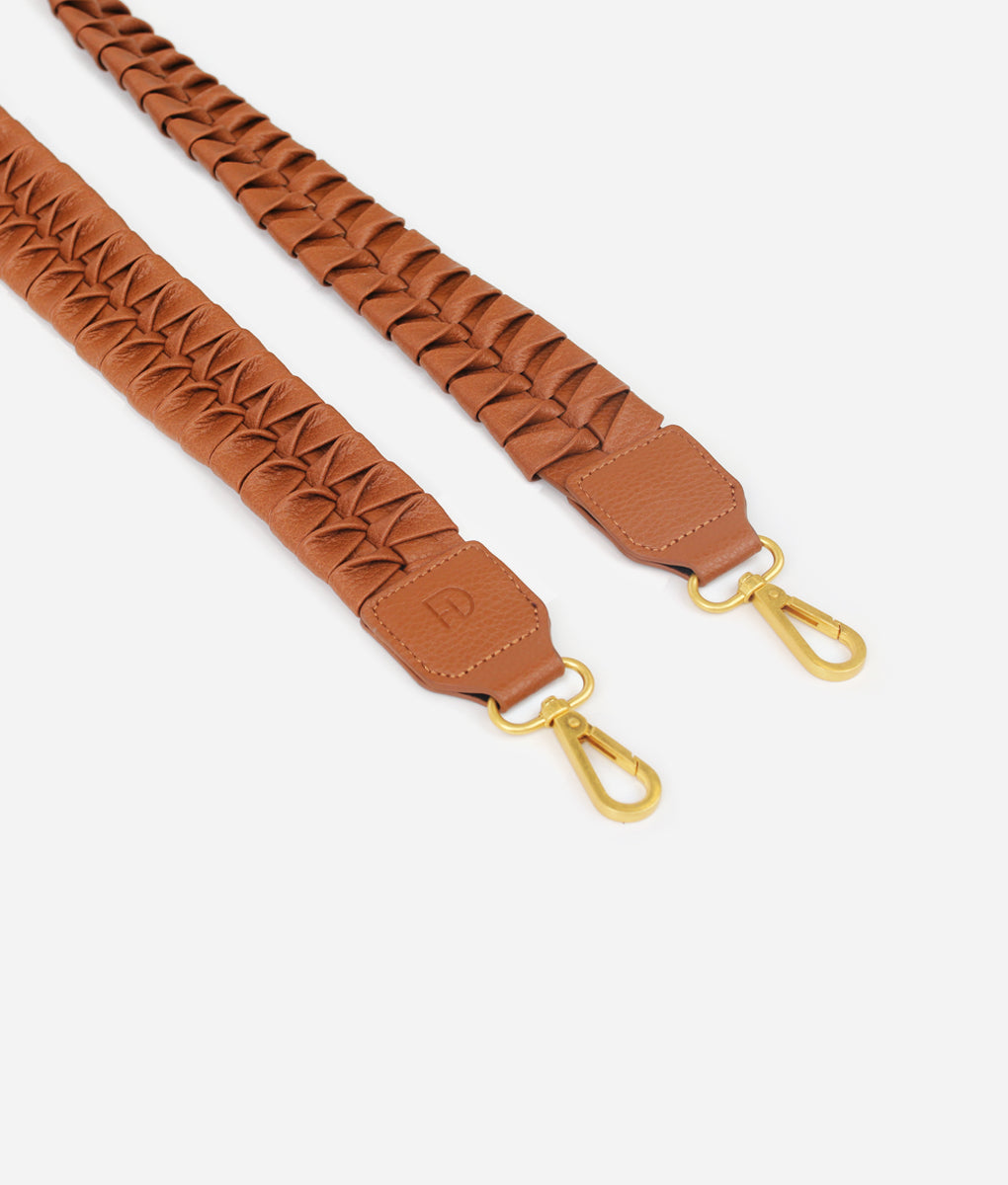 The Fishtail Braid Strap – Brown