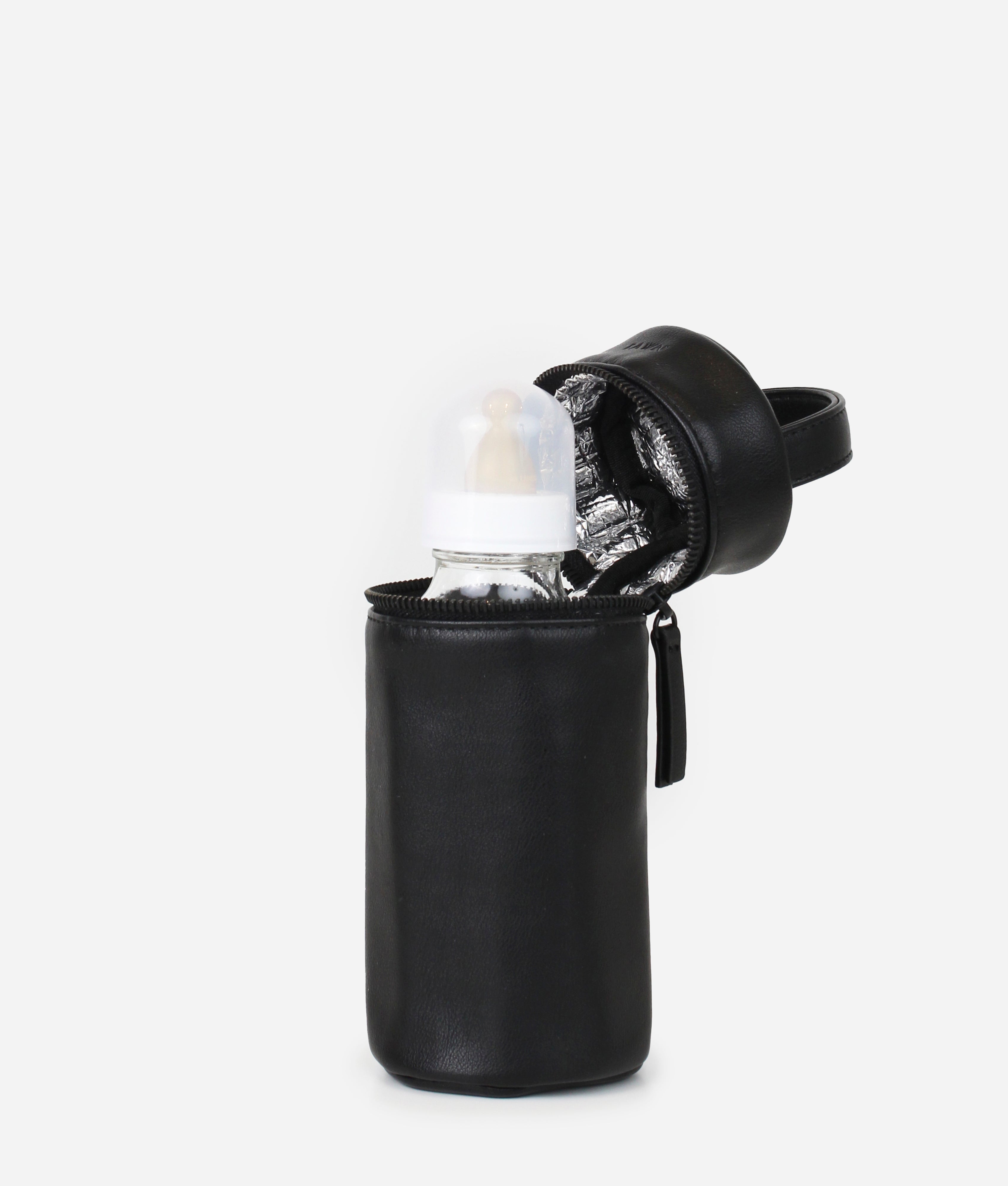 The Bottle Bag – Black / Black