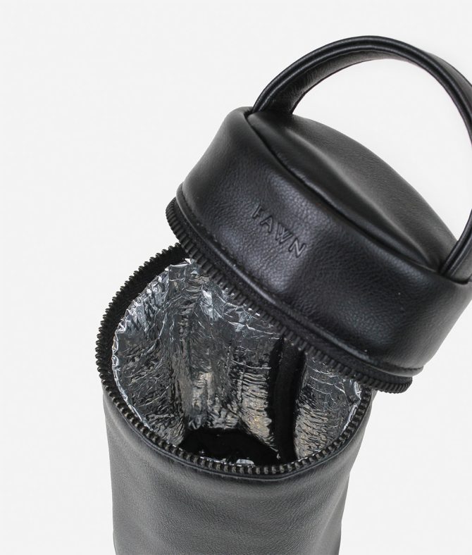 The Bottle Bag - Black / Black - Image 3