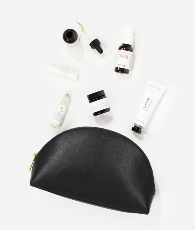 The Cosmetic Bag Large - Black - Image 3