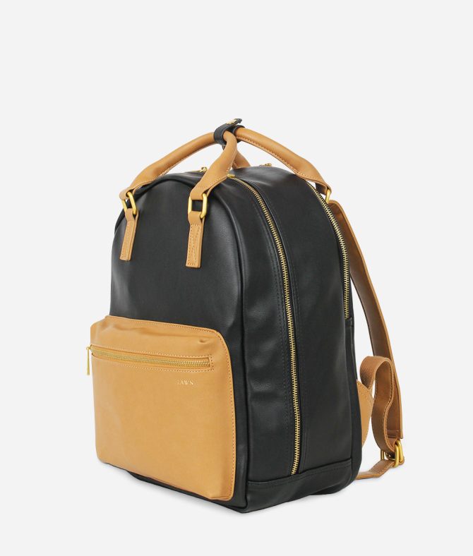 The Diaper Pack  - Black / Tan - Image 2