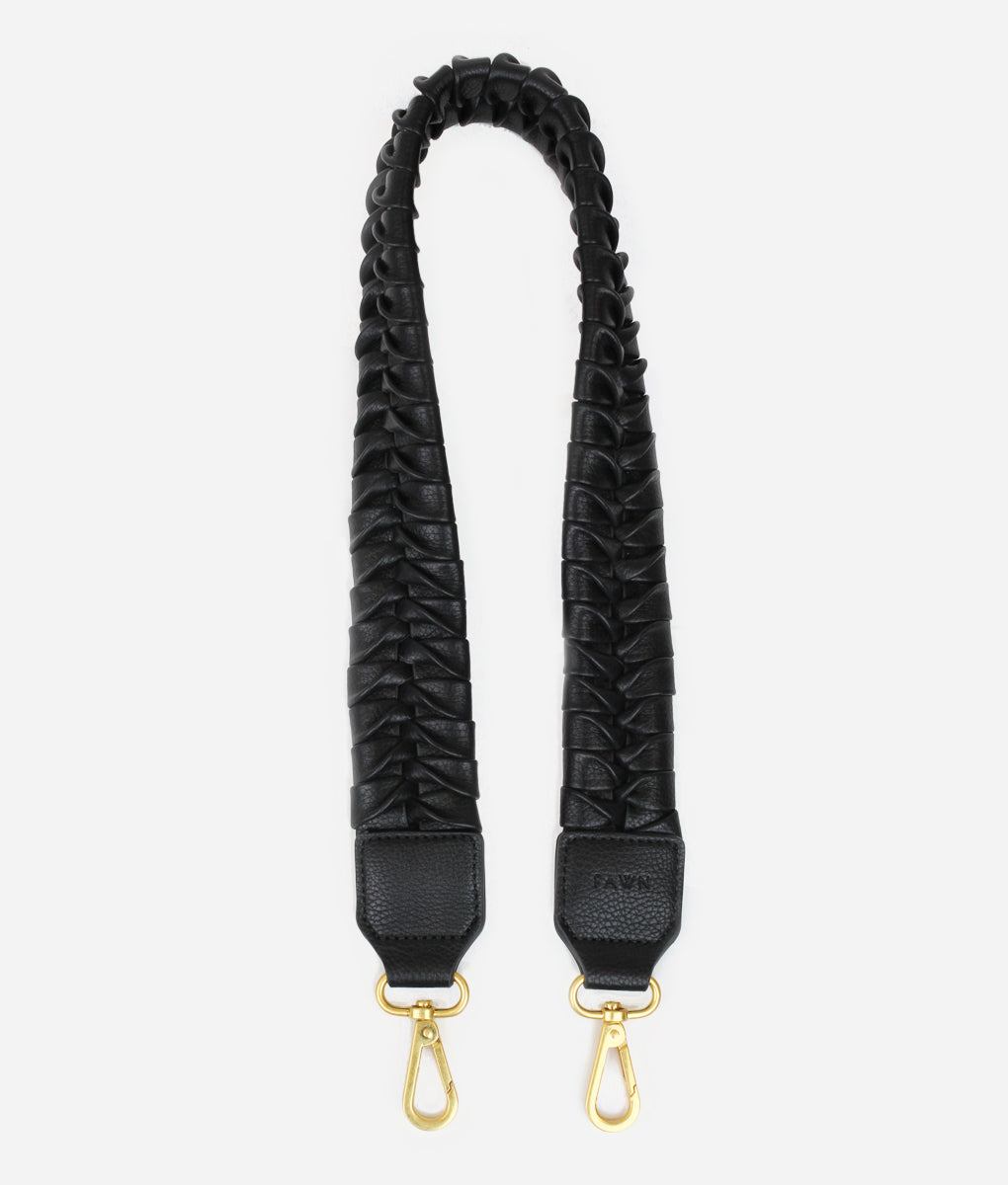 The Fishtail Braid Strap Short – Black