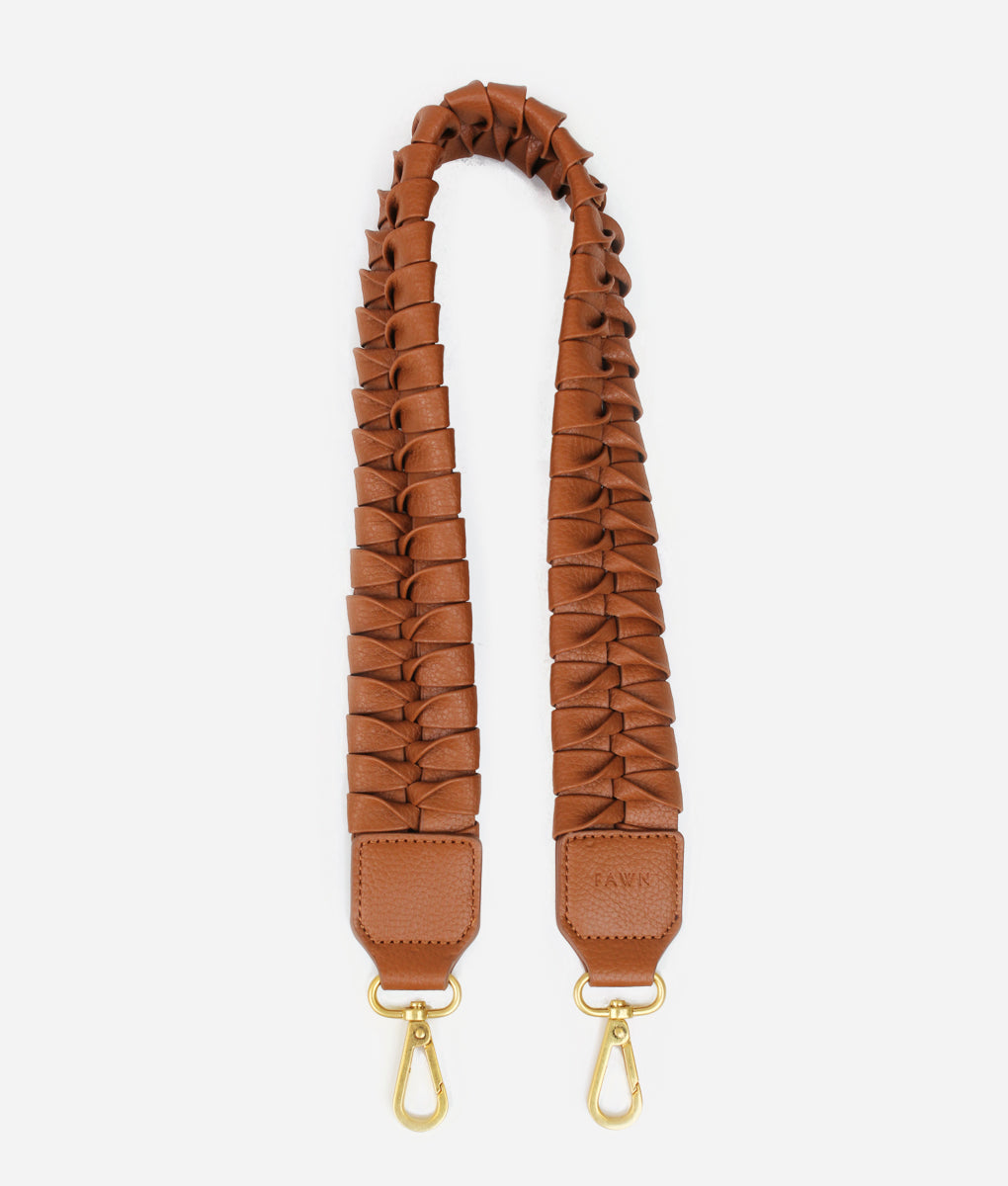 The Fishtail Braid Strap Short – Brown