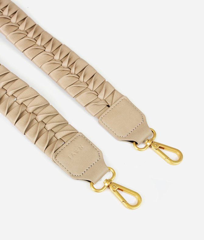The Fishtail Braid Strap - Oat - Image 2