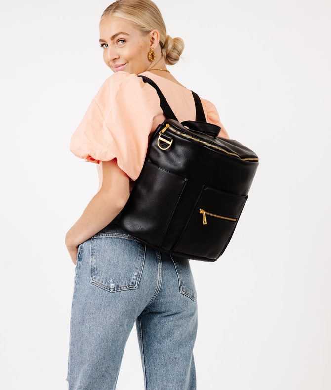 The Original Diaper Bag - Black - Image 5