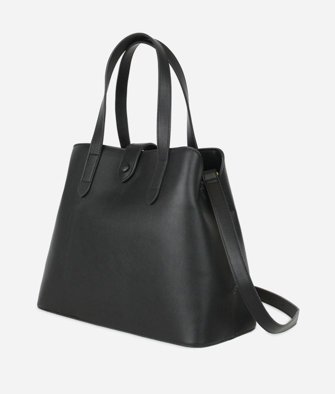 The Satchel Bag - Black - Image 2