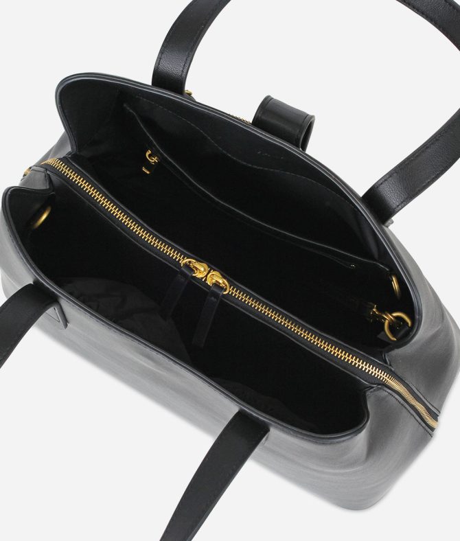 The Satchel Bag - Black - Image 4