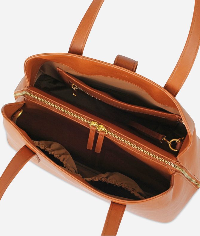 The Satchel Bag - Brown - Image 4