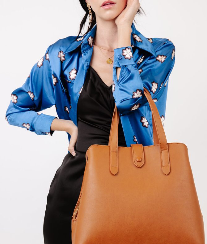 The Satchel Bag - Brown - Image 8