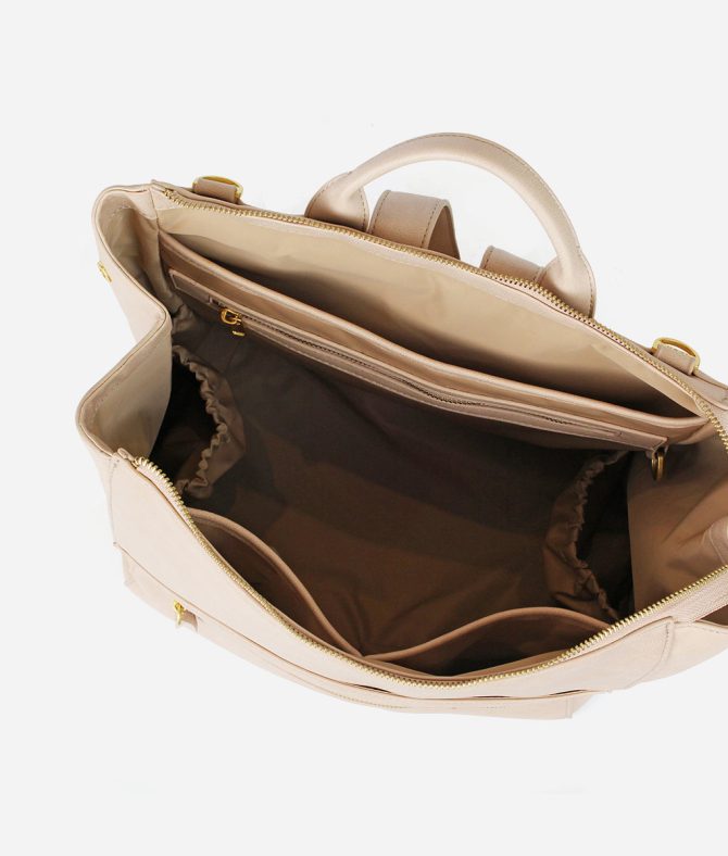 The Fawn + Nordstrom Square Diaper Bag - Beige - Image 4