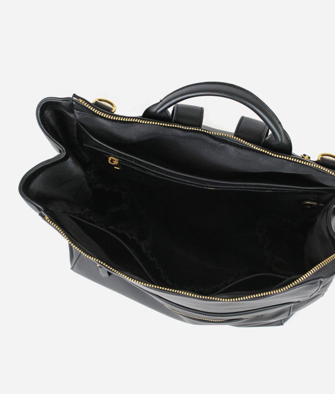 The Square Diaper Bag - Black - Image 4