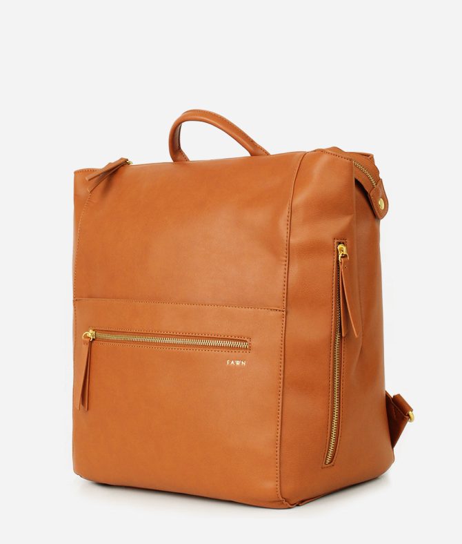 The Square Diaper Bag - Brown - Image 2
