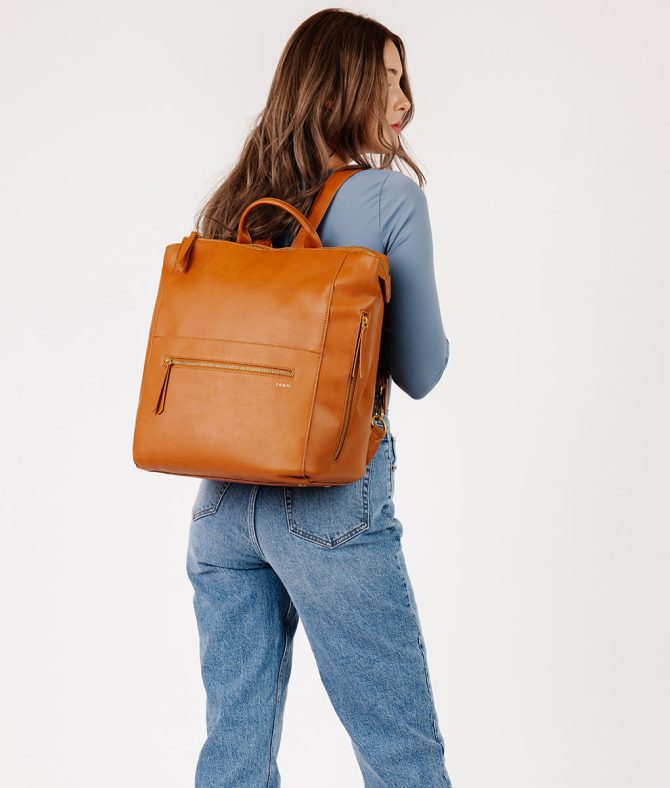 The Square Diaper Bag Bundle - Brown - Image 9