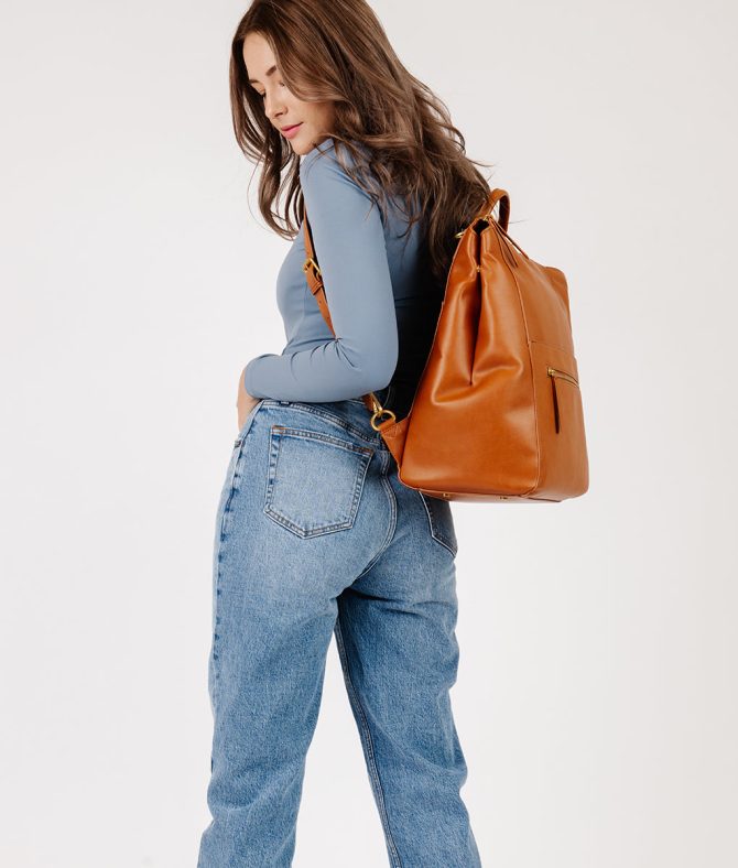 The Square Diaper Bag Bundle - Brown - Image 10