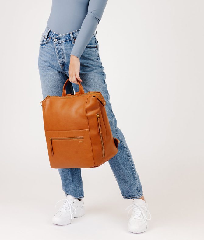 The Square Diaper Bag - Brown - Image 9