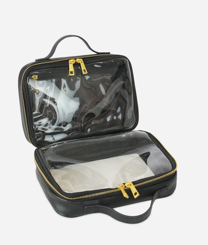 The Toiletry Case Large - Black - Image 3