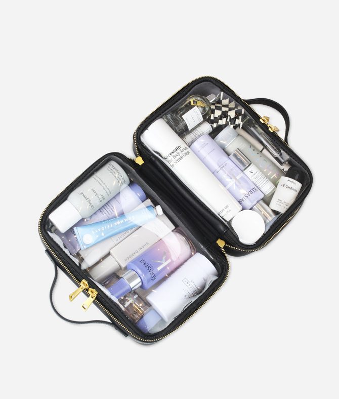 The Toiletry Case Large - Black - Image 4