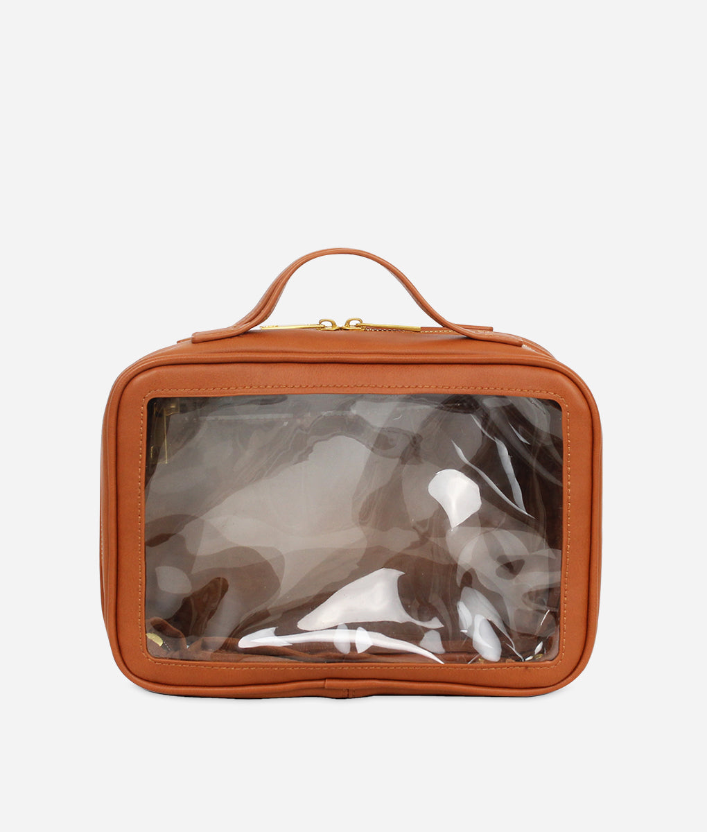 The Toiletry Case Large – Brown