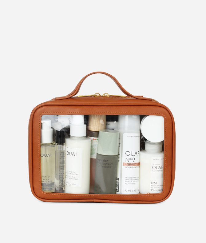 The Toiletry Case Large - Brown - Image 5