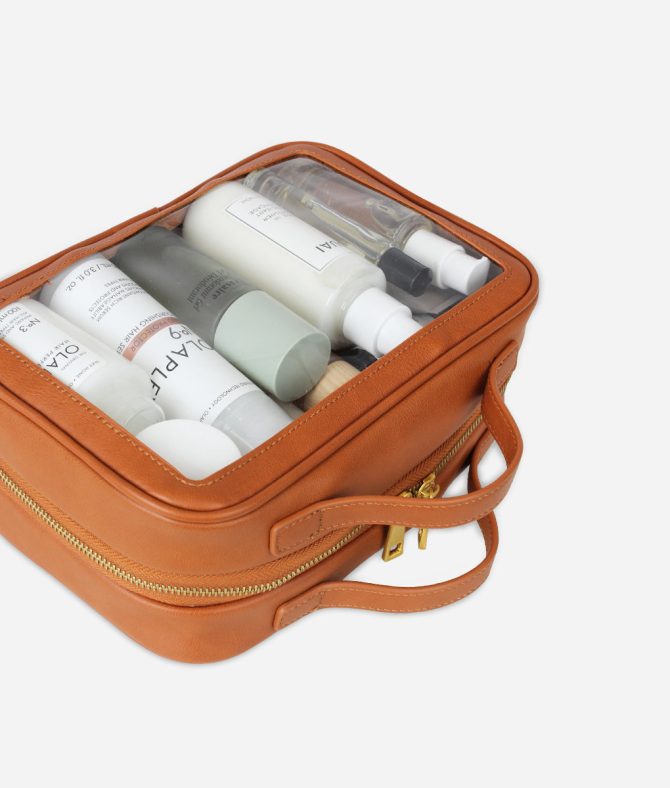 The Toiletry Case Large - Brown - Image 6