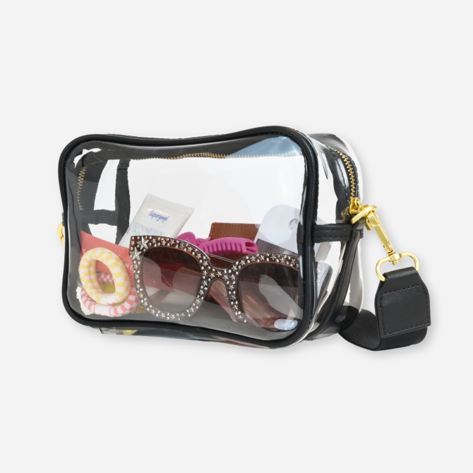 The Clear Crossbody - Black - Image 2