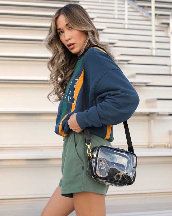 The Clear Crossbody - Black - Image 6
