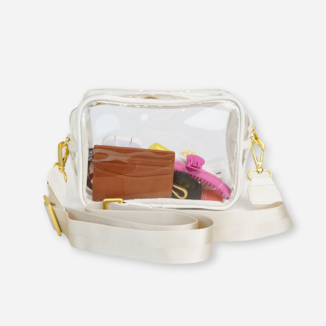 The Clear Crossbody - White - Image 3