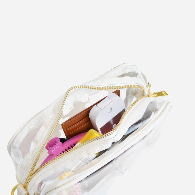 The Clear Crossbody - White - Image 5