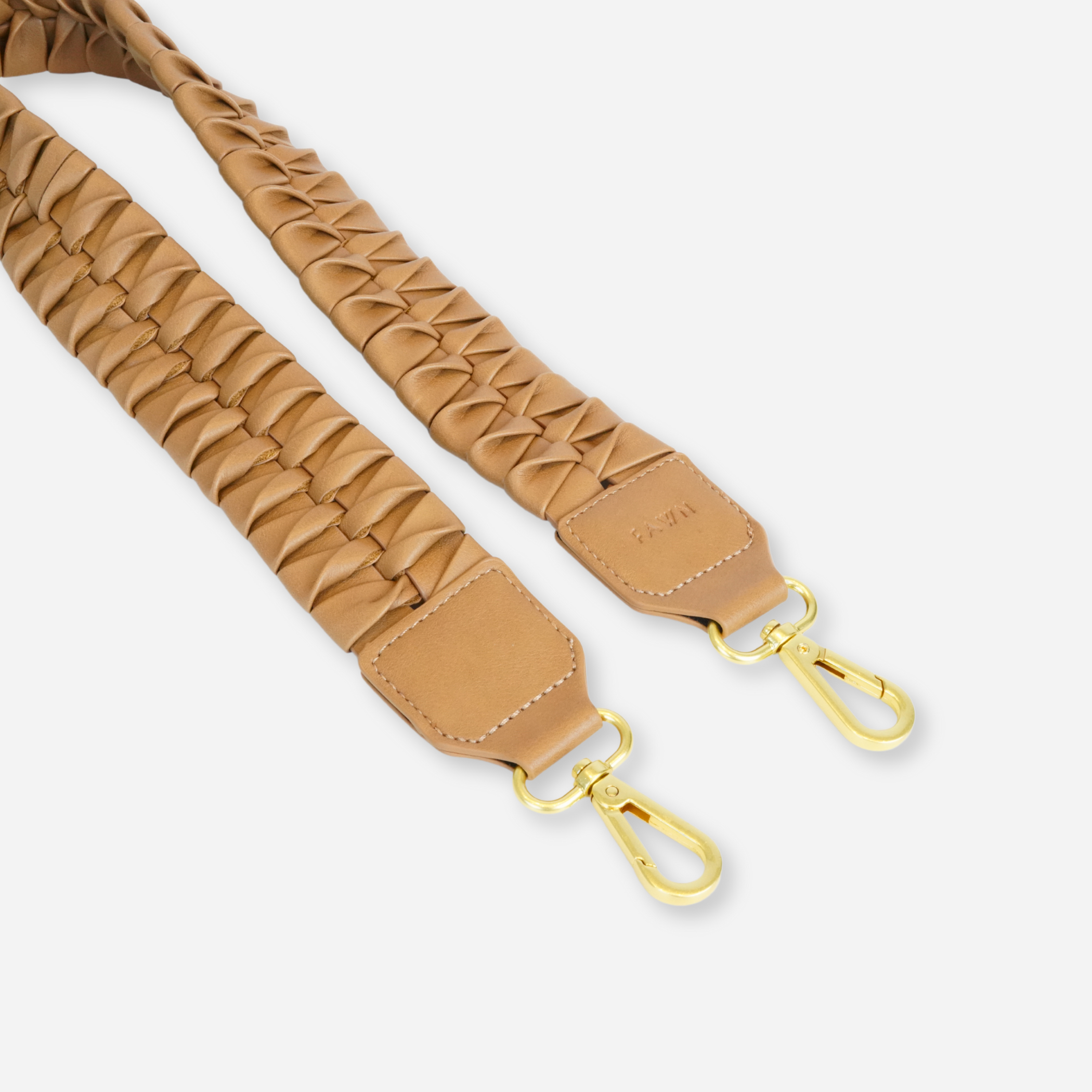 The Fishtail Braid Strap Short – Tan