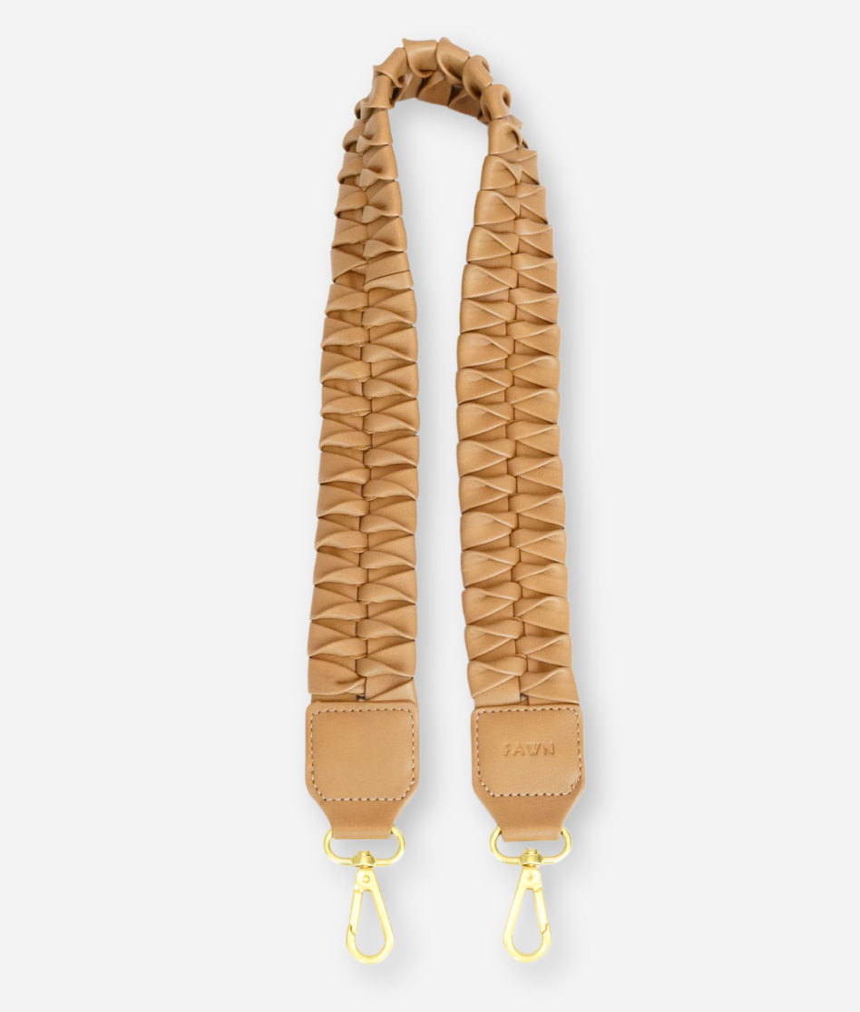The Fishtail Braid Strap Short – Tan