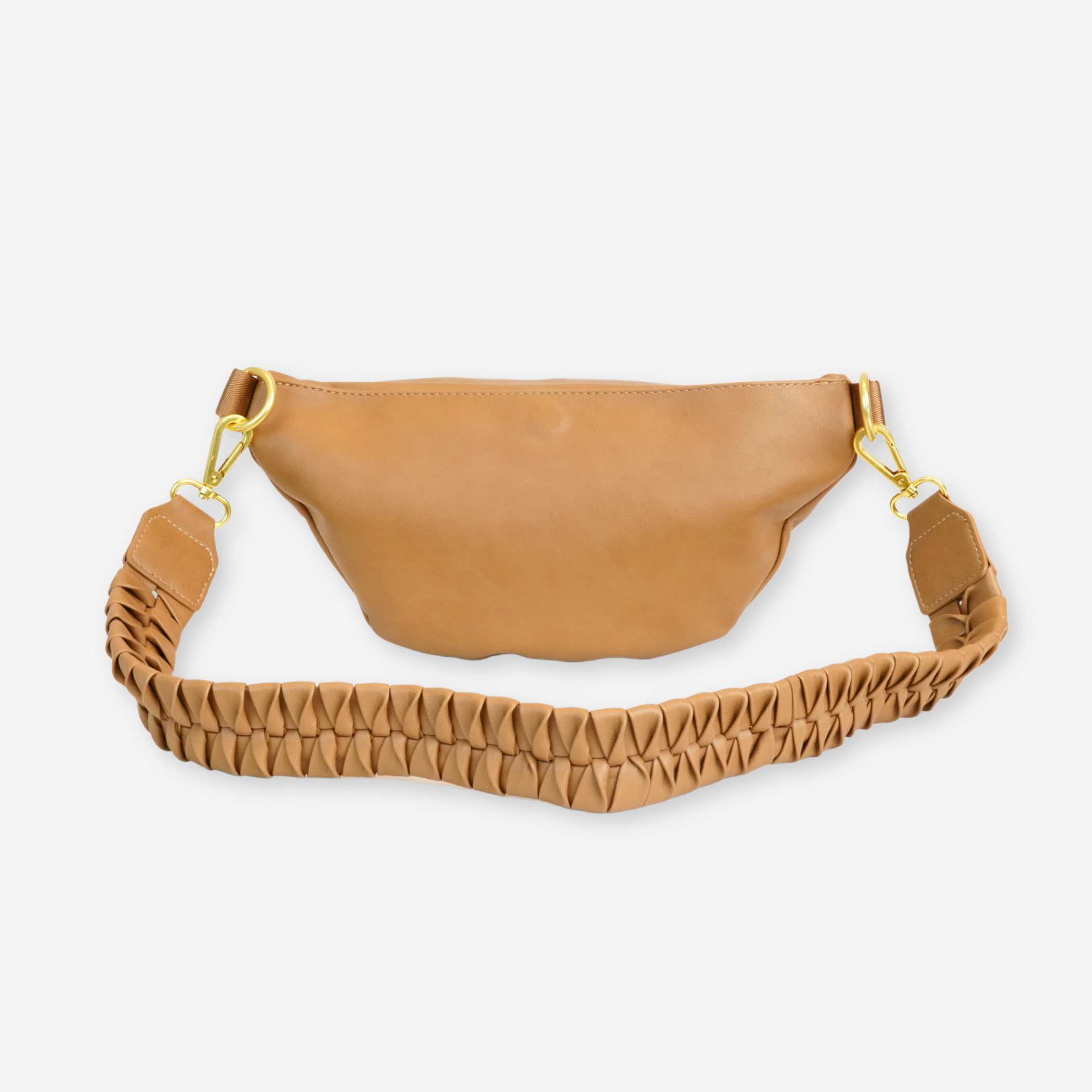The Fishtail Braid Strap Short – Tan