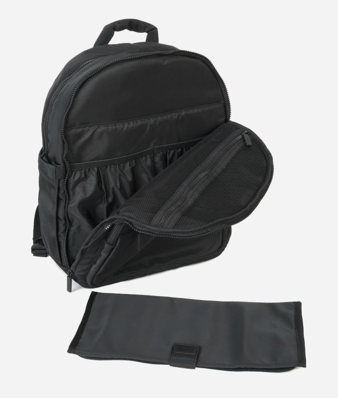The Nylon Diaper Pack - Black - Image 5
