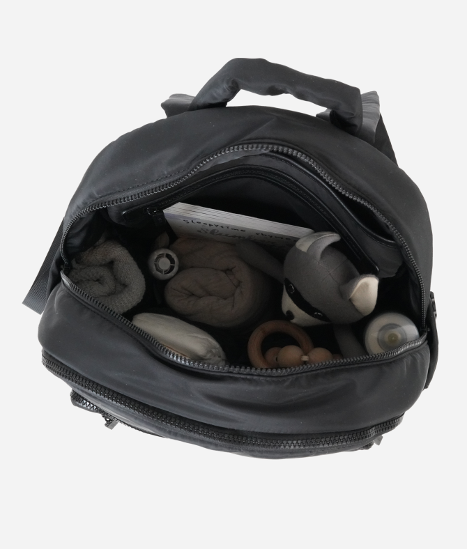 The Nylon Diaper Pack - Black - Image 6