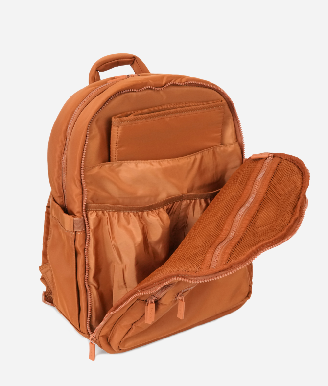 The Nylon Diaper Pack - Brown - Image 4