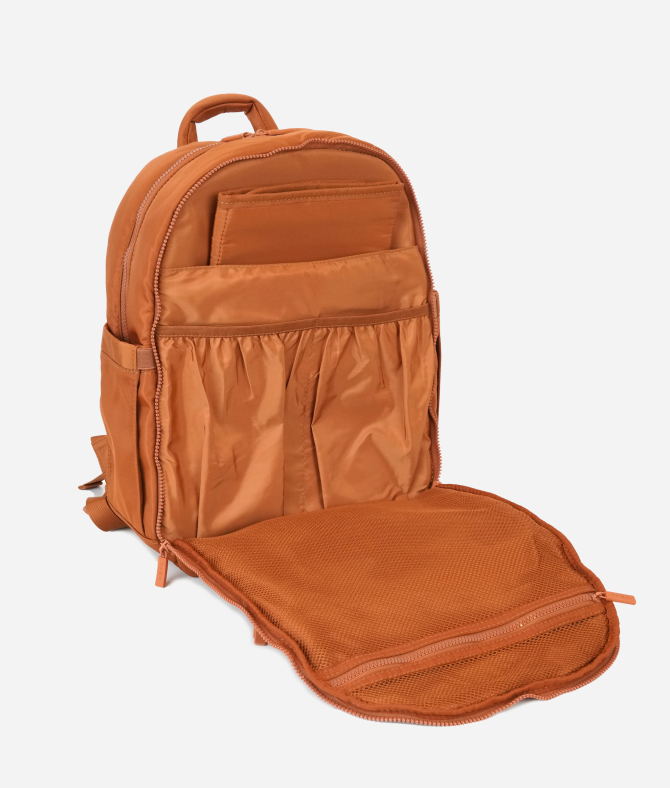 The Nylon Diaper Pack - Brown - Image 5