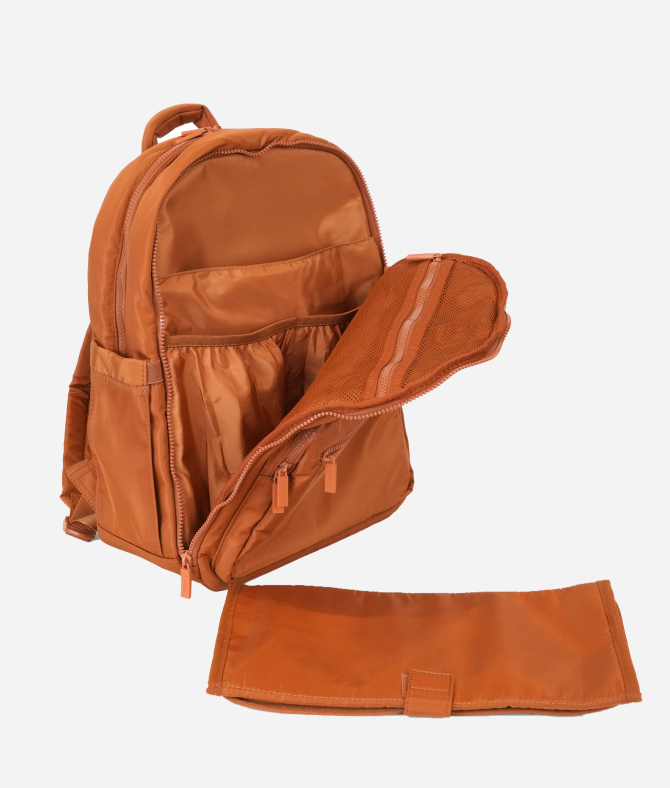 The Nylon Diaper Pack - Brown - Image 6