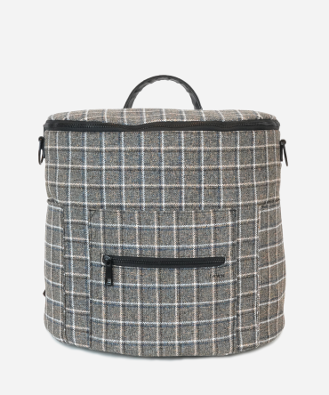 The Original Diaper Bag - Plaid Tweed