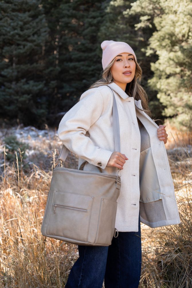The Original Diaper Bag - Pebble - Image 7