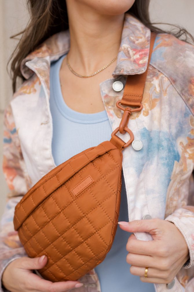 The Quilted Fawny Pack - Brown - Image 6