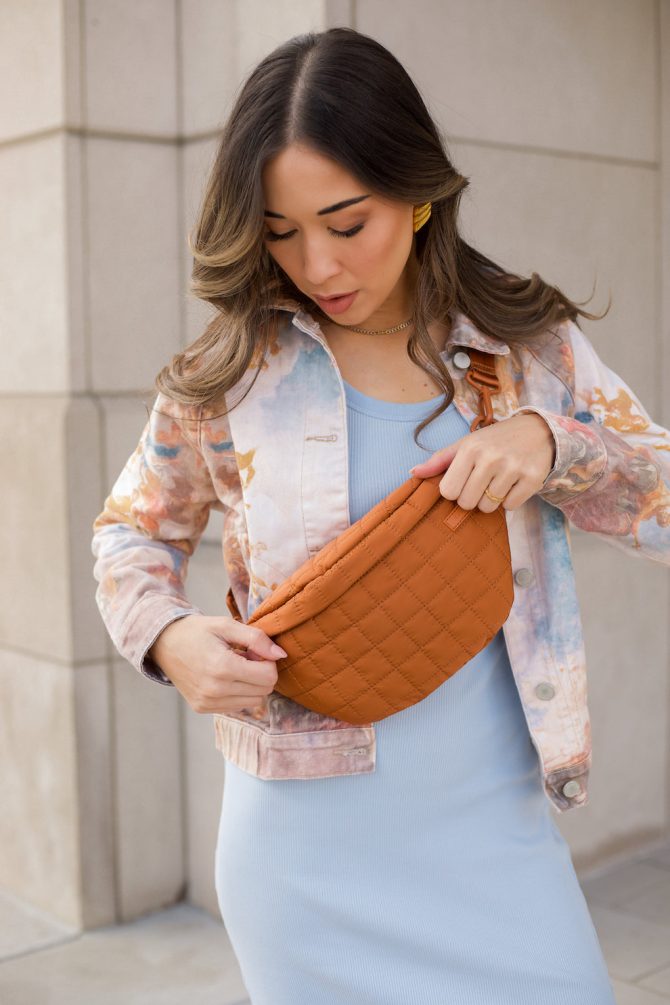 The Quilted Fawny Pack - Brown - Image 5