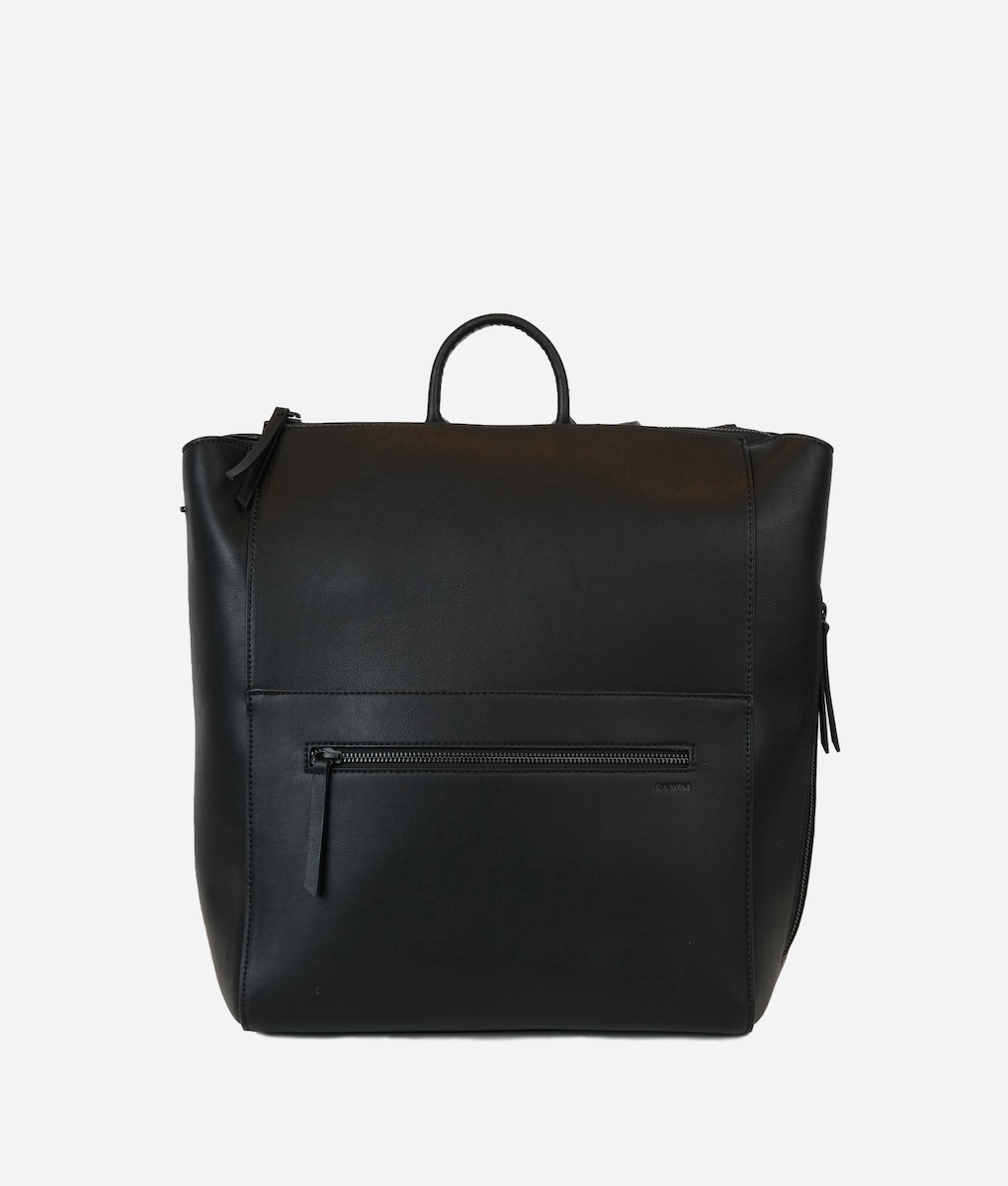 The Square Diaper Bag Bundle – Black / Black