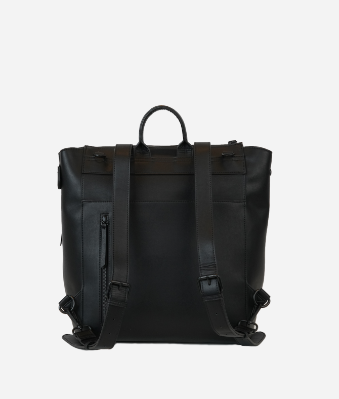 The Square Diaper Bag Bundle - Black / Black - Image 8