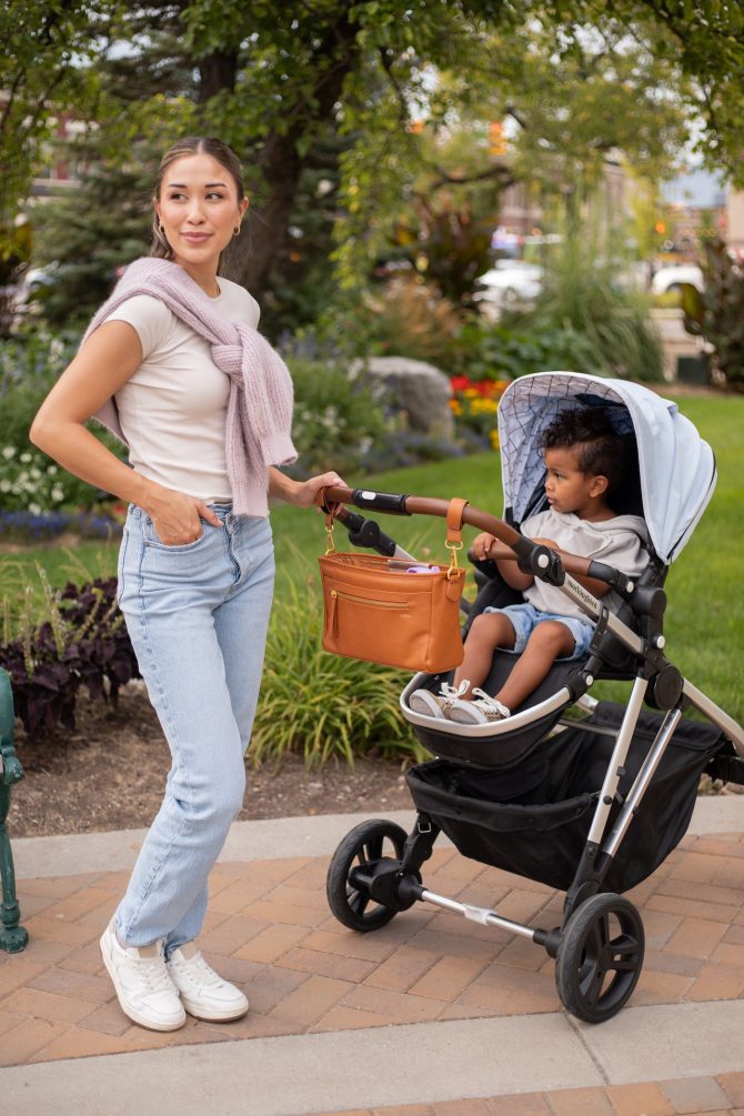 The Stroller Caddy - Brown - Image 10