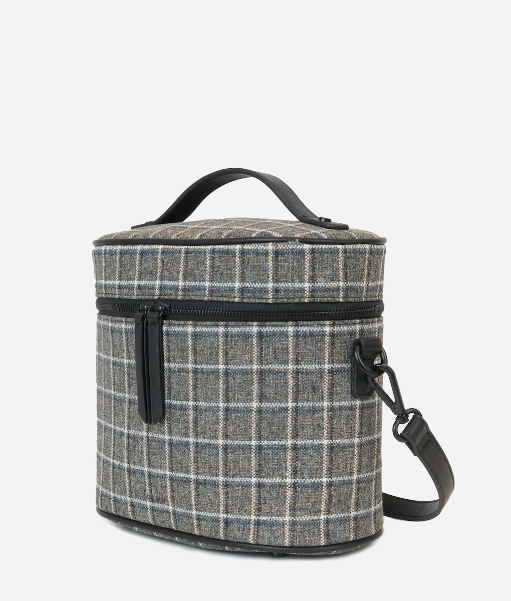 The Train Case – Plaid Tweed