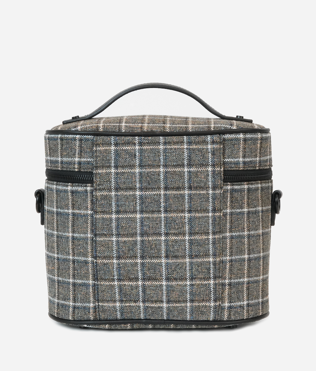 The Train Case – Plaid Tweed