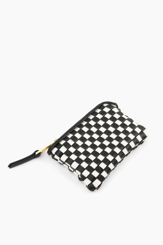The Woven Wallet - Black/White - Image 2