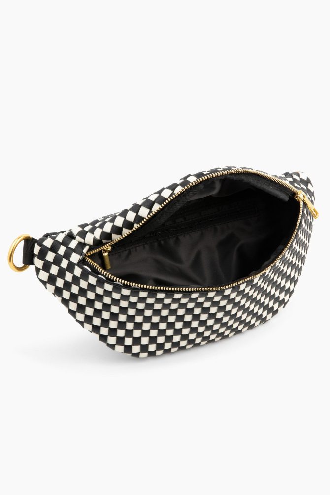 The Fawny Pack - Woven Black/White - Image 4