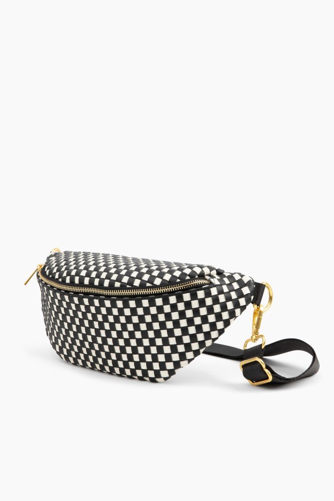 The Fawny Pack - Woven Black/White - Image 2